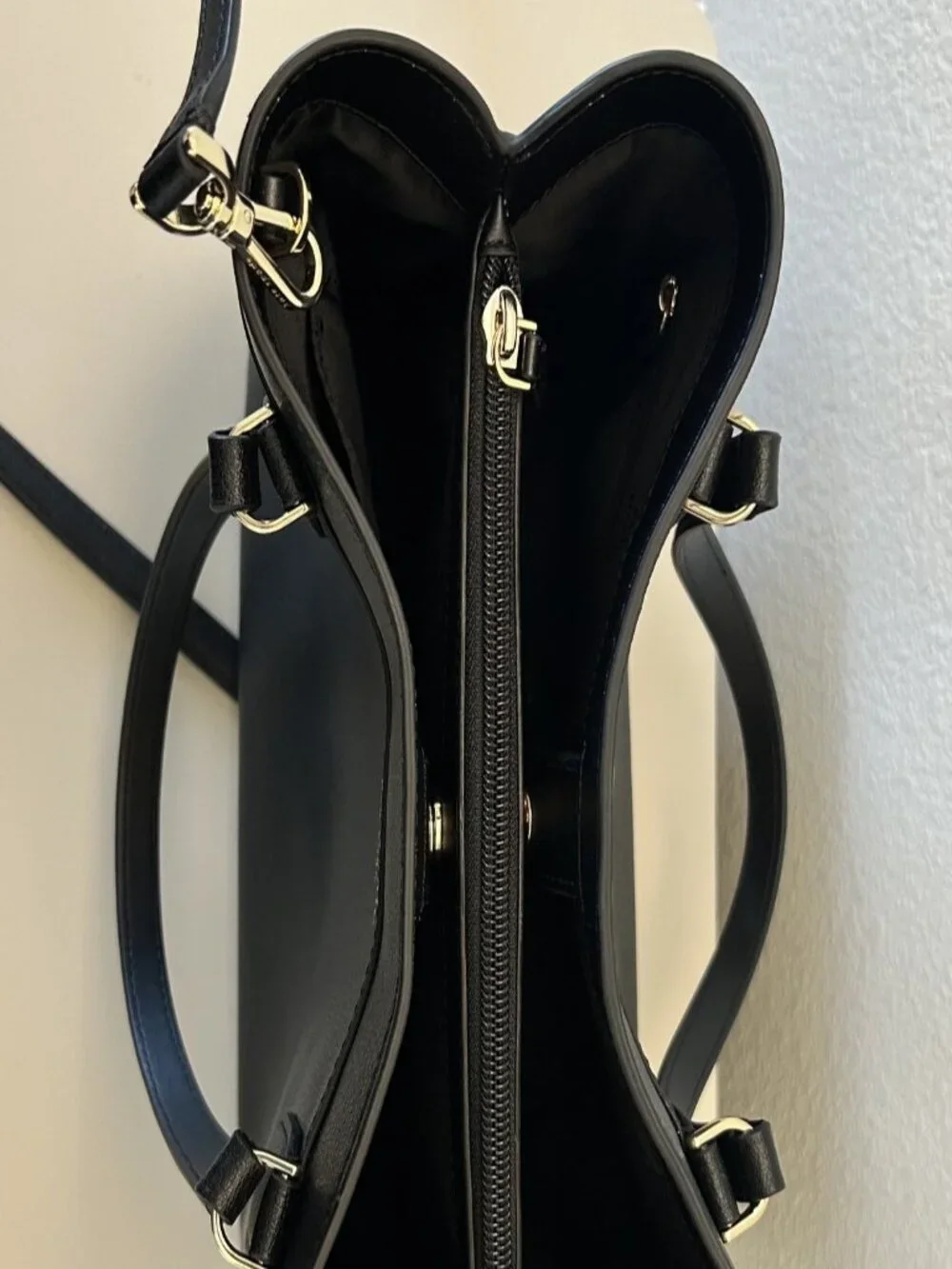 Kate Spade Sienna Satchel Bag, Grain Leather, New, Black